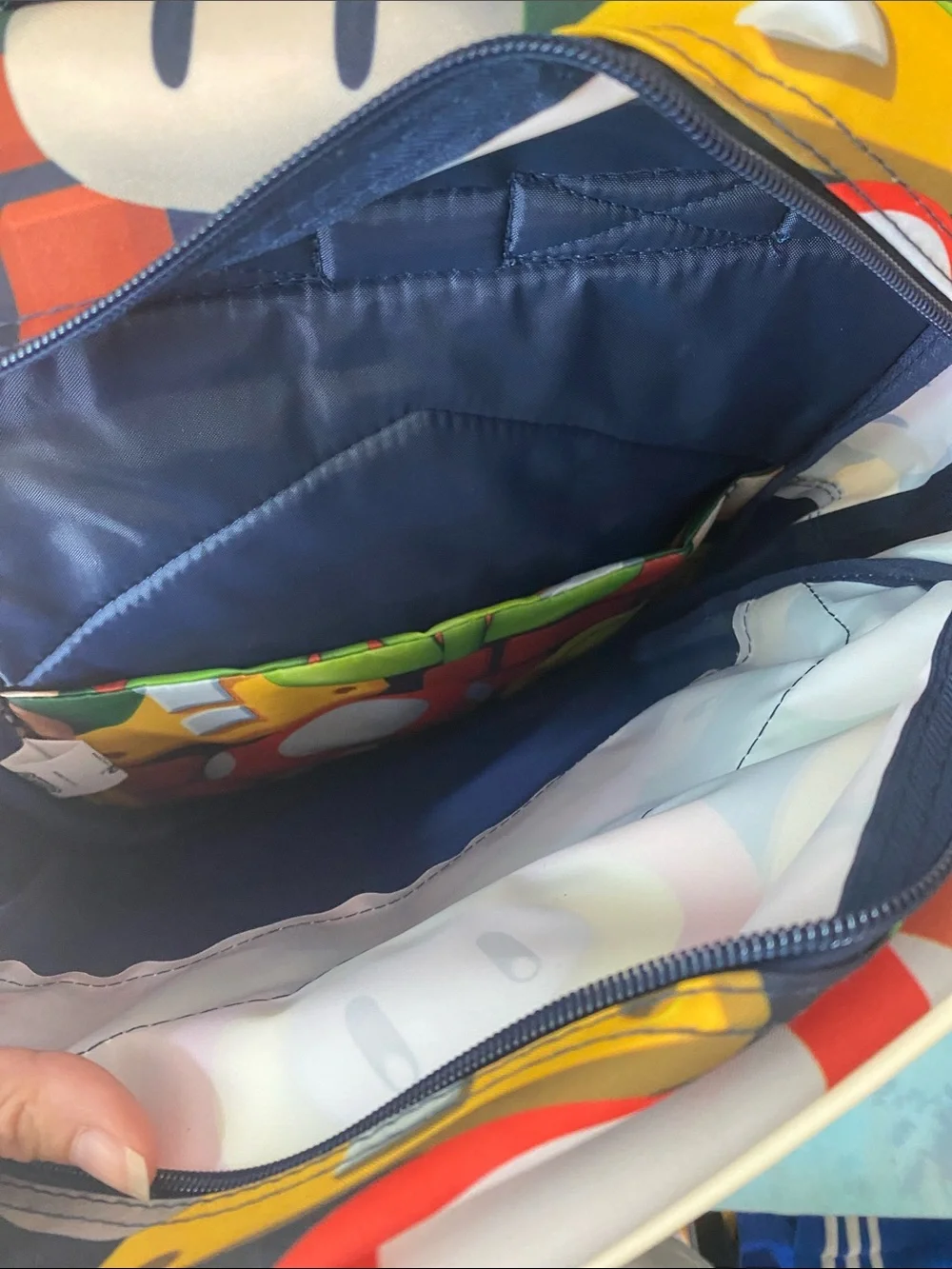 Super Mario backpack school book bag